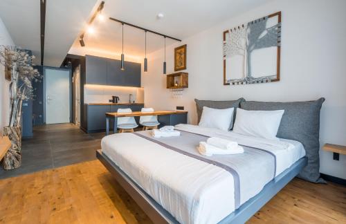Studio Apartment with Balcony
