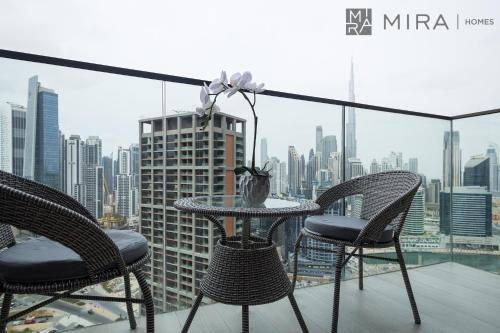 Mira Holiday Homes - Bright studio with Burj Khalifa view in Business Bay, Dubái (foto 8)