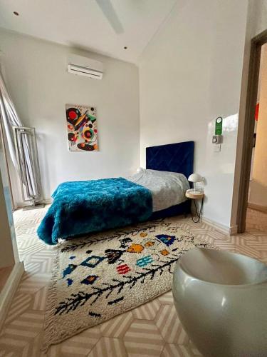 1 double bed
