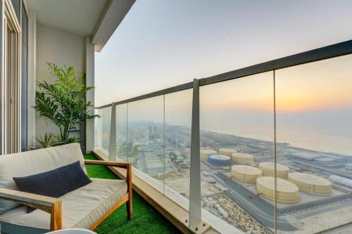 New! Stunning sea view studio | Balcony | Pool - image 13