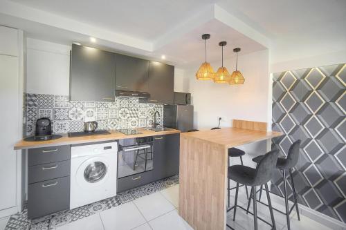 ห้องครัว, Isa - Clim - WiFi - Balcon - VCA in กาโน