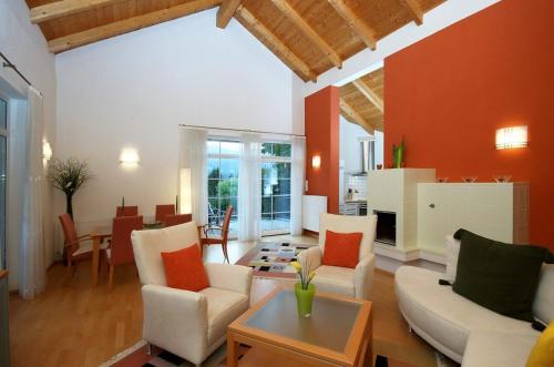 Jagatud salong / TV-ala, Appartementhaus Bellevue in Drobollach am Faakersee