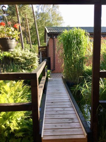 花園, Ferienhaus Walddomizil in 諾伊斯塔特-格萊韋