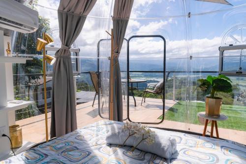 ระเบียง/ชานเรือน, Glamping Renacer Vistas Turrialba, Paris in เตอร์เรียลบ้า