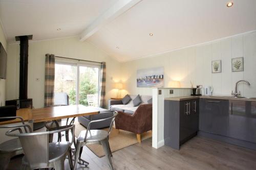 Konyha, Braidhaugh Holiday Lodge and Glamping Park in Crieff