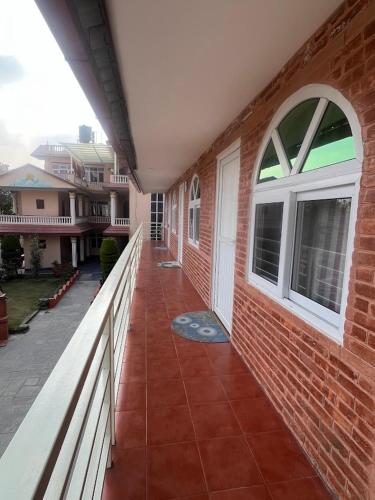 Balcony/terrace, Kathmandu room with great view, like resort in Swayambhu