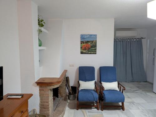 Chalet adosado en Matalascañas con piscina y chimenea, cerca de la playa