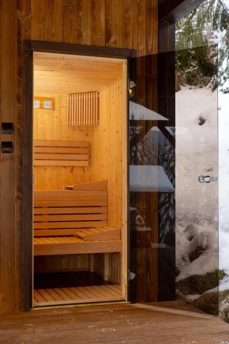 Sauna, Bükkös Retreat (Bukkos Retreat) in Joseni