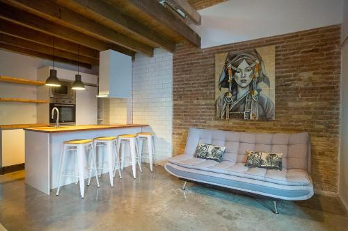Cozy loft style apartment in El Cabanyal, Valencia (Foto 3)