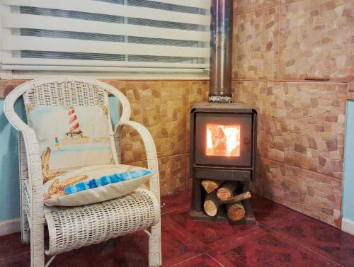 Casa con tinaja para relajarse frente al mar Casa con tinaja para relajarse frente al mar