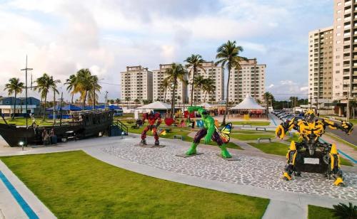 Apt com Varanda Resort Salinas Park