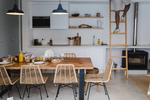 A szálláshely kívülről, Casa Calmar in Sines