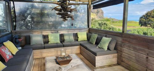 陽台/露台, Beachfront Sunset Bach in 皮哈