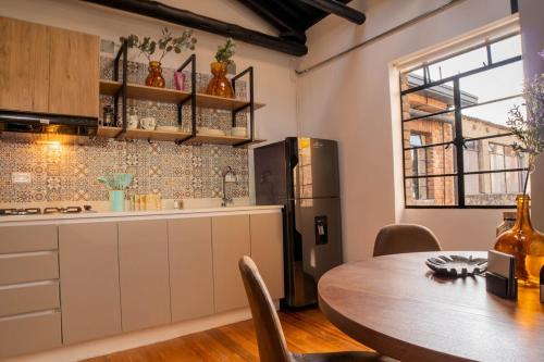 Kitchen, Capital House in Bogotá