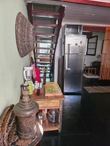 ห้องครัว, Chalé Ilhabela Perequê (Chale Ilhabela Pereque) in หาดเปเรเก