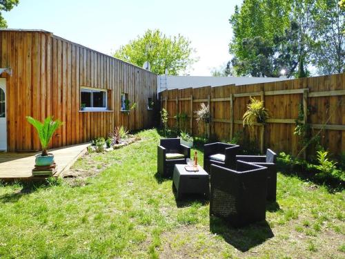 花園, holiday home, Le Porge in 拉溥