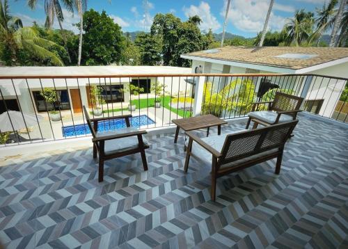 Erkély/terasz, La Vida Bonita Bed and Breakfast near Long Tengerpart