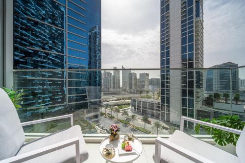 Airstay - Modern Studio with Canal Views - Near Burj Khalifa - Monthly Offer Available, Dubaj (fotografie 4)