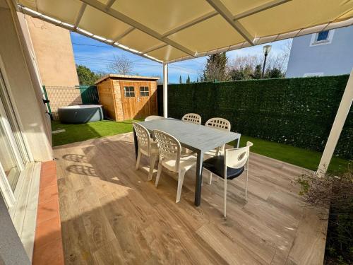 Maison 3 chambres avec jardin et spa gîte à louer Les Arcs