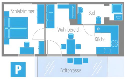 Ferienwohnung Huschle 1.8km von Allmendwaldweg entfernt