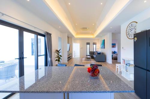 Floor plans, New Modern 3 Bedroom Villa - MB35 near Hua Hin Sam Phan Nam Floating Market