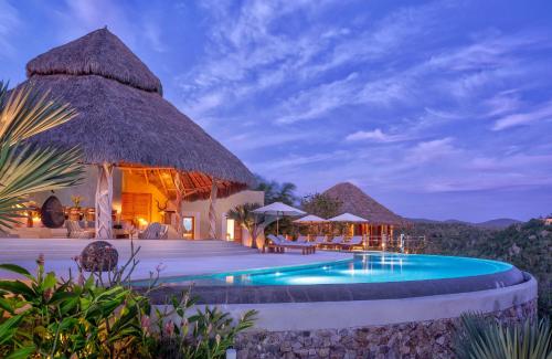Udsigt, Casa Palomir in Costa Careyes