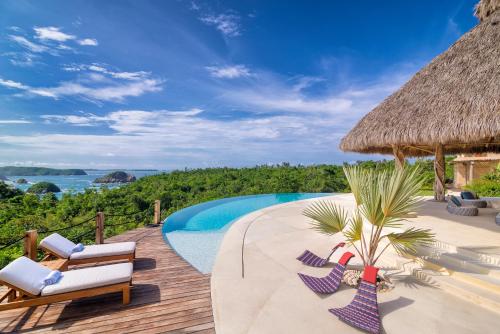 Swimmingpool, Casa Palomir in Costa Careyes