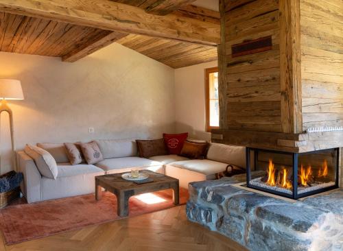 Traditionelles Familienchalet mit Sauna, Whirlpool und Bergblick · Matten