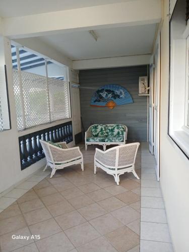 Eclat du soleil levant in Mare Gaillard