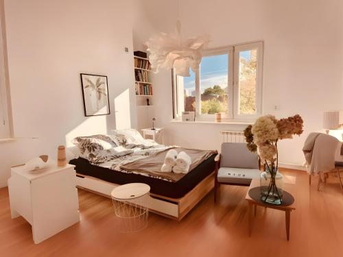 Spacious, quiet and bright apartment, close center - backyard parking - Mokotów, Warsaw