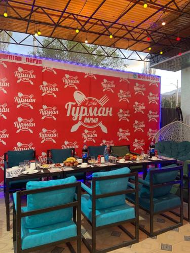 Restaurante, Kerben Hotel in Naryn