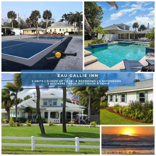 3 Units Sleeps 17 Pool Pickleball Beaches