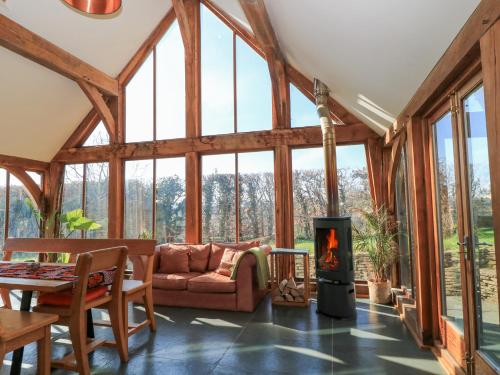 A szálláshely kívülről, Tickmorend Farm in Horsley