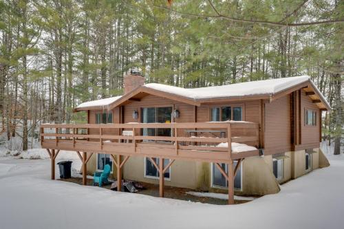 Hike and Ski Cabin with Fireplace in Franconia! Hike and Ski Cabin with Fireplace in Franconia!