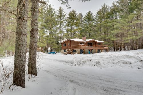 Hike and Ski Cabin with Fireplace in Franconia! Hike and Ski Cabin with Fireplace in Franconia!