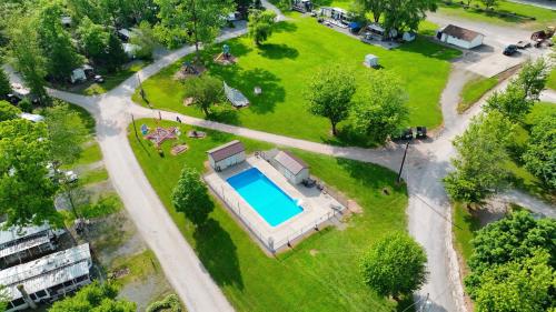 New House within Campground