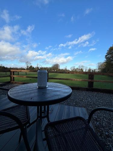 The Hideaway Glamping Pod 2 With Hot Tub & Cold Shower in Naas