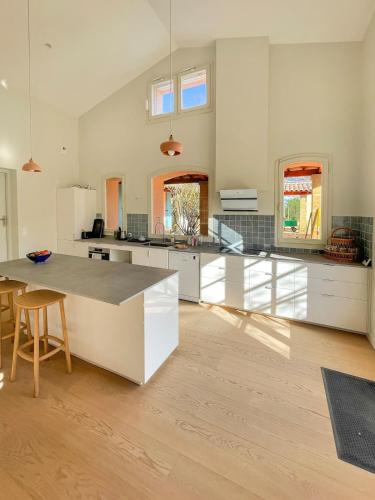 Grande maison de famille rénovée, vue sur Sainte Victoire (Grande maison de famille renovee, vue sur Sainte Victoire) in Venelles