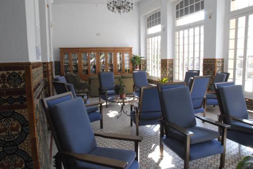 gedeelde lounge/tv-ruimte, Gran Hotel Balneario in Banos De Montemayor