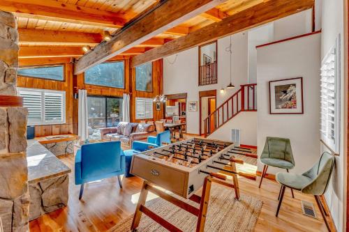 Cozy Carnelian Bay Escape with Deck and Foosball Cozy Carnelian Bay Escape with Deck and Foosball