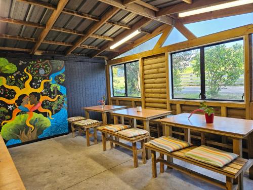 Konyha, Forest Waters Raspberry Dream Cabin in Paihia