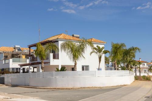 Viesnīcas āriene, Sweet Seaview Villa in Sotira