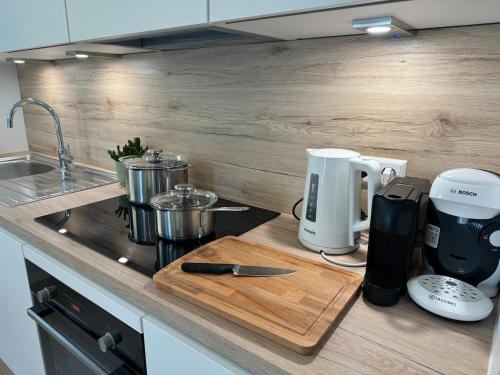 シュトラスセン Appartement NEUF, 6 personnes, 2 chambres 4つ星 シングルルーム 客室