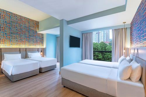 共用Lounge/電視區, 宜必思尚品吉隆坡武吉免登 (Ibis Styles Kuala Lumpur Bukit Bintang) in 武吉免登