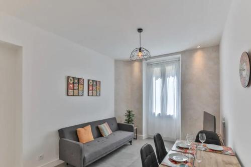 Cozy 2 pièces, emplacement idéal - Wifi, AC, 2pers, Nicea