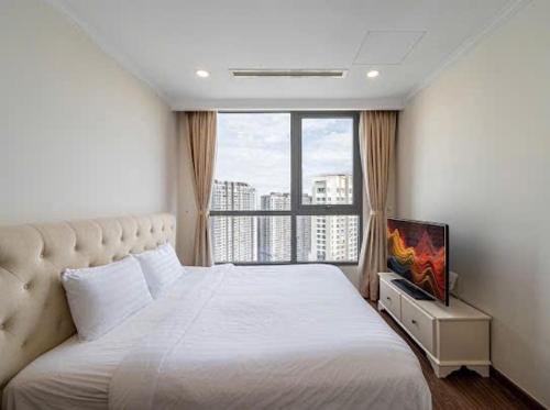 Căn Hộ Cho Thuê Ở Vinhome Central Park - 공용 라운지/TV 시청 구역