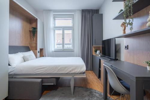 One-Bedroom Apartment room in City Pop Prague Aparthotel