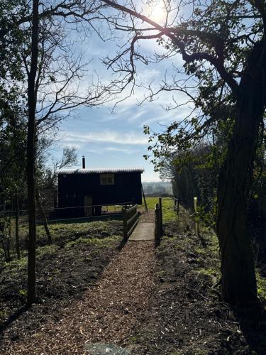 'Russet' Hut on fruit farm in Debach