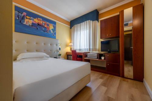 1 double bed