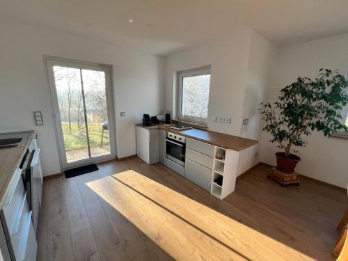 Kitchen, Ferienapartment An der Milseburg in Hofbieber